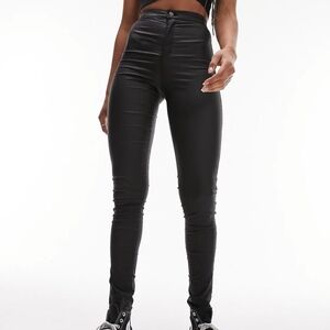 Spym Coated black pants
